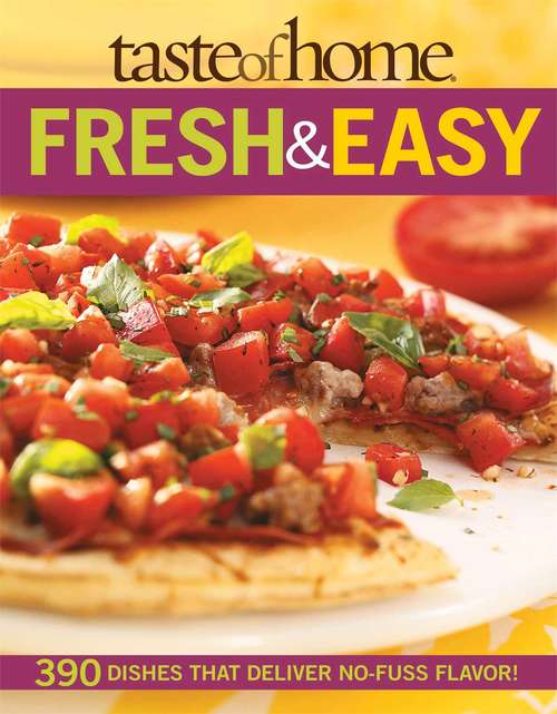 Book cover of Taste of Home: Fresh & Easy