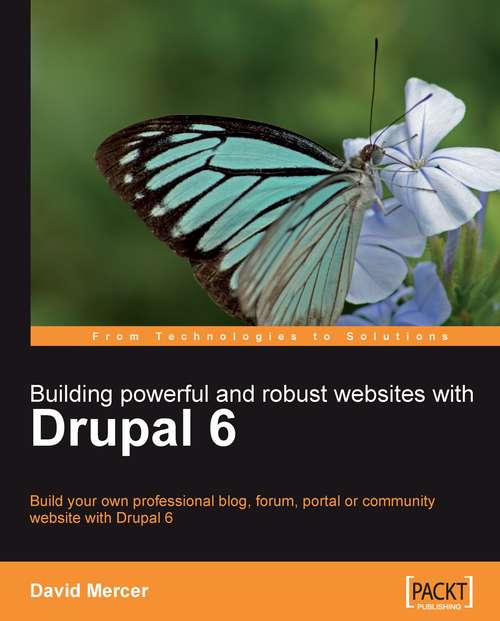 Book cover of Building Powerful and Robust Websites with Drupal 6