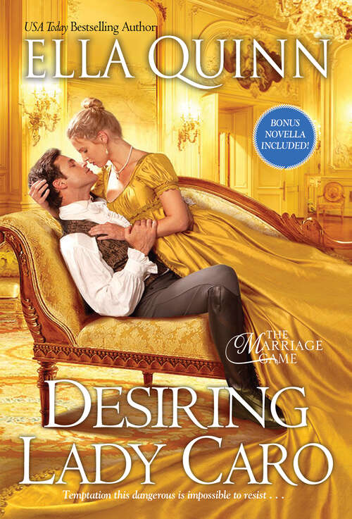 Book cover of Desiring Lady Caro (The Marriage Game #4)