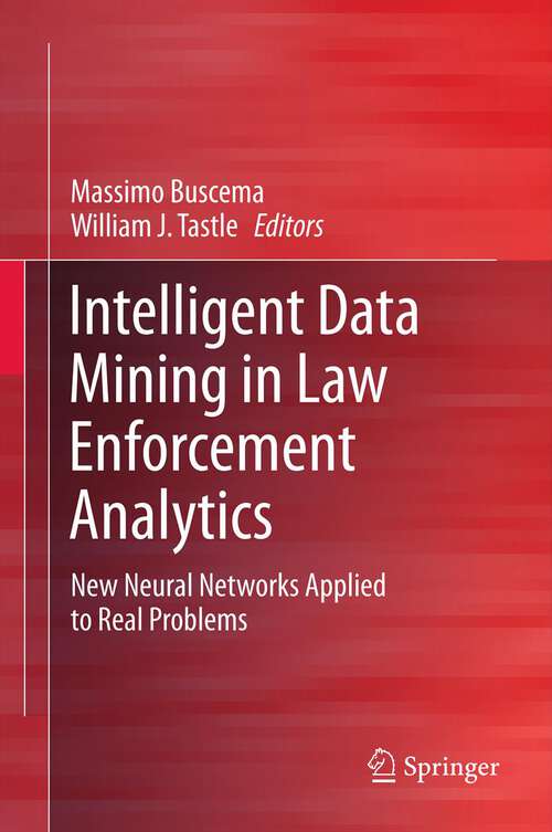 Book cover of Intelligent Data Mining in Law Enforcement Analytics