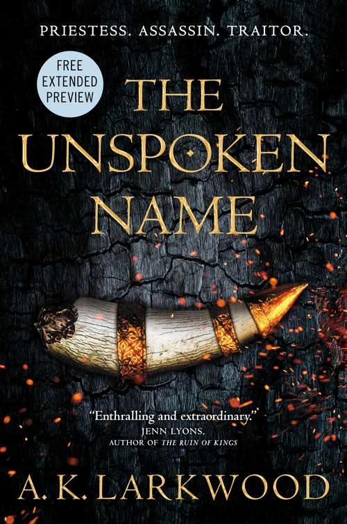 Book cover of The Unspoken Name Sneak Peek
