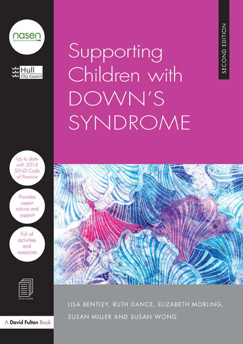 Book cover of Supporting Children with Down's Syndrome (2) (nasen spotlight)
