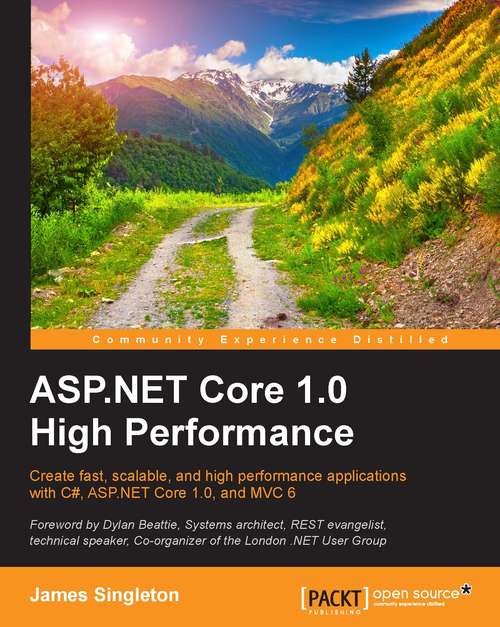 Book cover of ASP.NET Core 1.0 High Performance