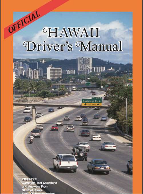 Book cover of Official Hawaii Driver's Manual