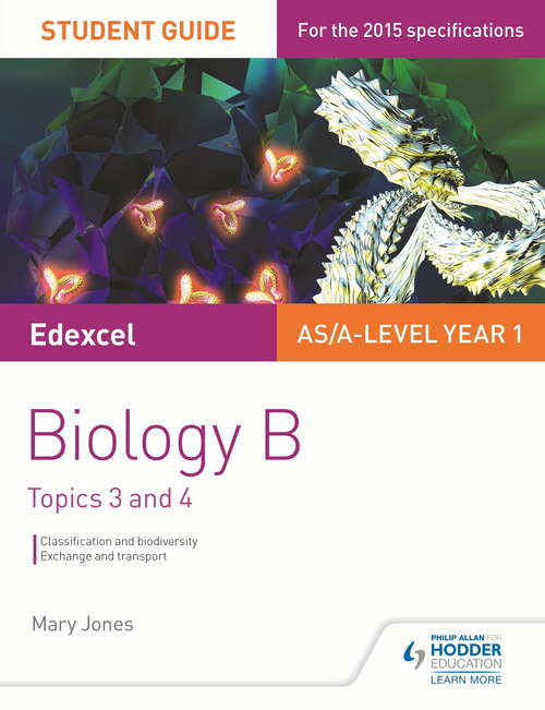 Book cover of Edexcel Biology B Student Guide 2: Topics 3 and 4