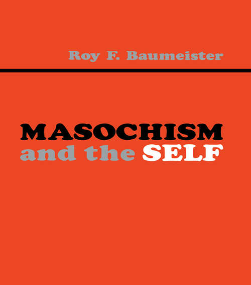 Book cover of Masochism and the Self