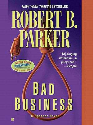 Book cover of Bad Business (Spenser #31)