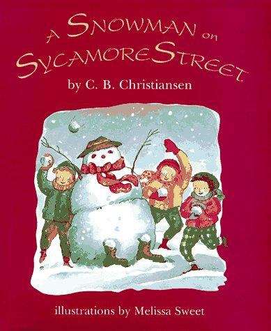 Book cover of A Snowman On Sycamore Street