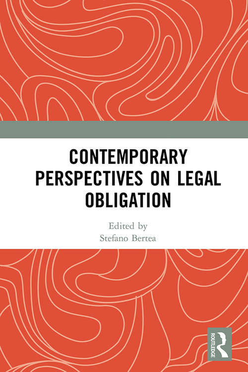 Book cover of Contemporary Perspectives on Legal Obligation