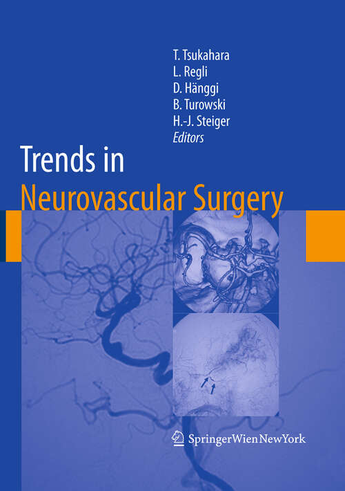 Book cover of Trends in Neurovascular Surgery