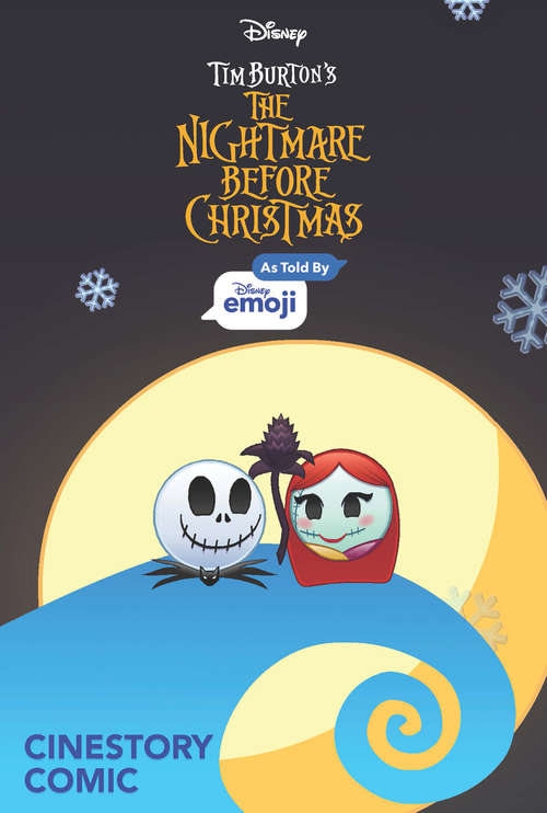 Book cover of Disney The Nightmare Before Christmas: As Told by Emoji (As Told By Emoji Ser.)