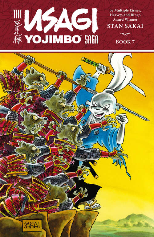 Book cover of Usagi Yojimbo Saga Volume 7 (Second Edition)