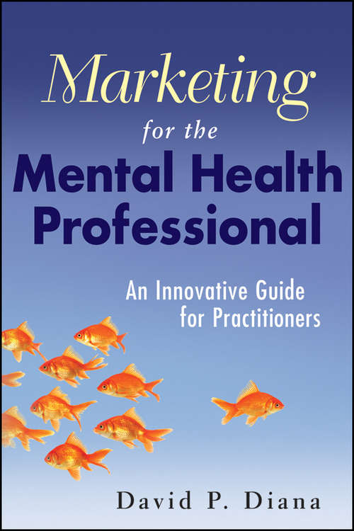 Book cover of Marketing for the Mental Health Professional