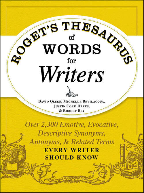 Book cover of Roget's Thesaurus of Words for Writers