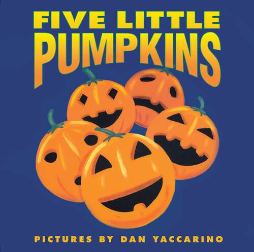 Book cover of Five Little Pumpkins