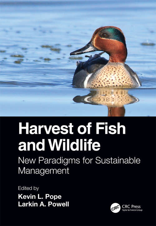 Book cover of Harvest of Fish and Wildlife: New Paradigms for Sustainable Management