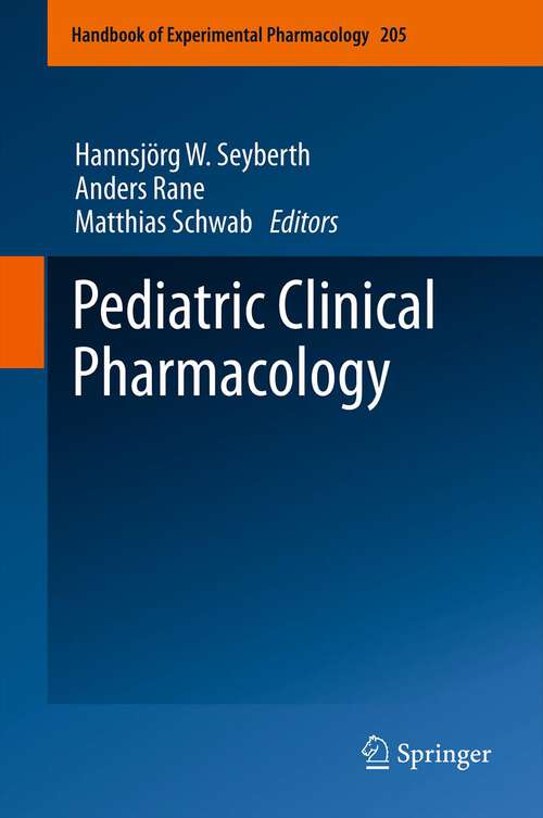 Book cover of Pediatric Clinical Pharmacology