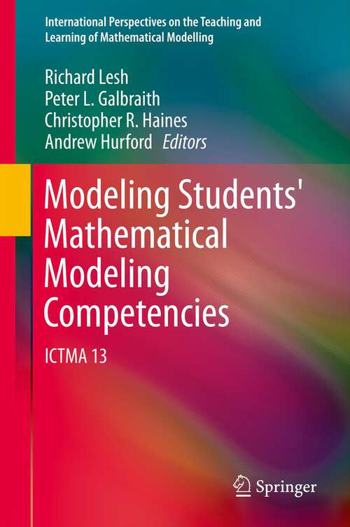 Modeling Students' Mathematical Modeling Competencies