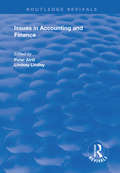 Issues in Accounting and Finance (Routledge Revivals)