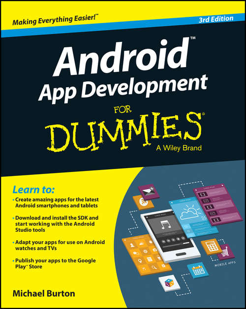 Book cover of Android App Development For Dummies