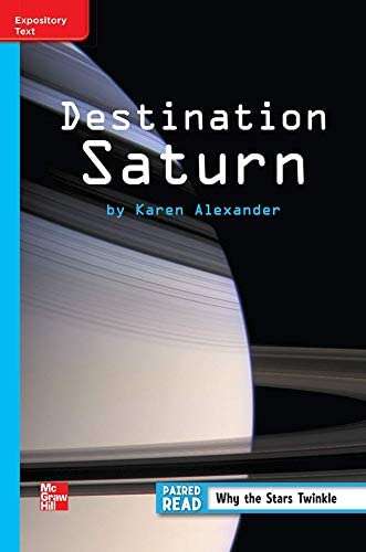 Book cover of Destination Saturn: On Level, Grade 3