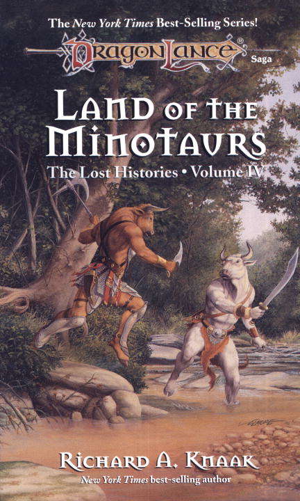 Book cover of Land of the Minotaurs (Dragonlance: Lost Histories #4)