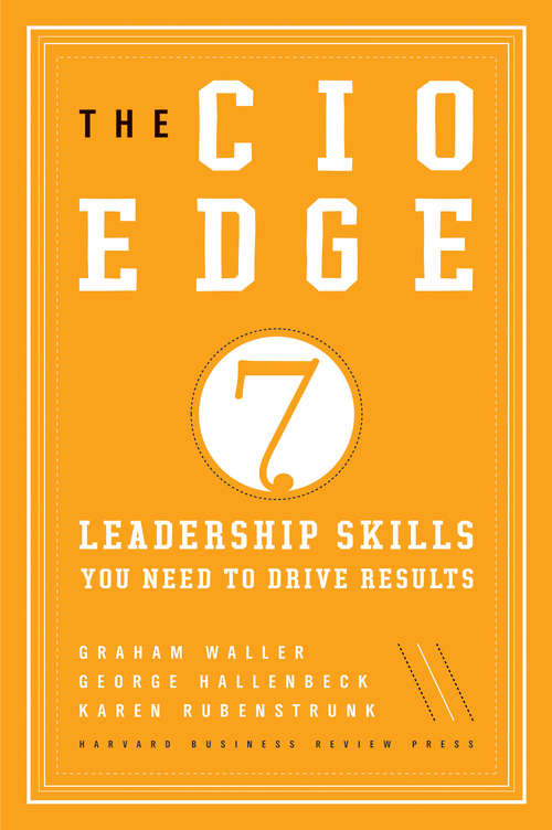Book cover of The CIO Edge