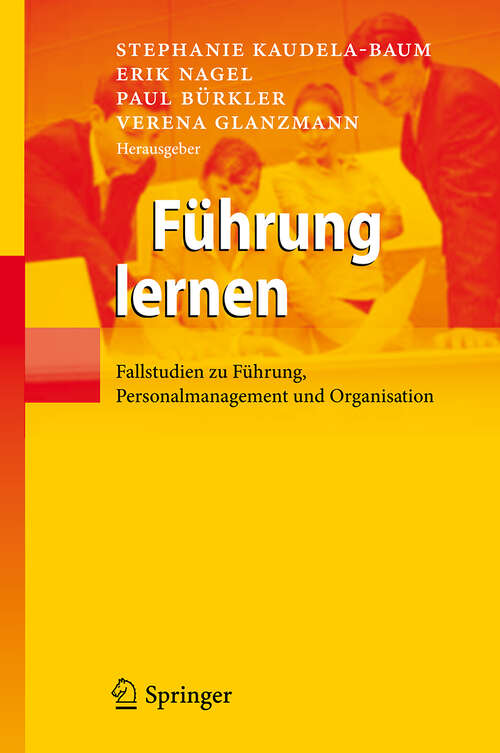 Book cover of Führung lernen