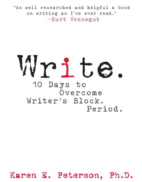 Book cover of Write.