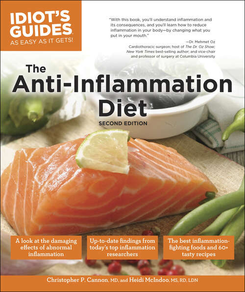 Book cover of The Anti-Inflammation Diet, Second Edition (Idiot's Guides)