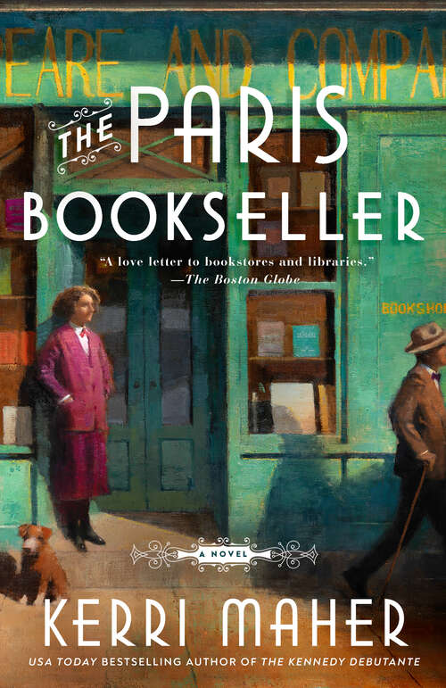 Book cover of The Paris Bookseller