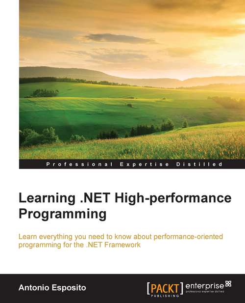 Book cover of Learning .NET High-performance Programming