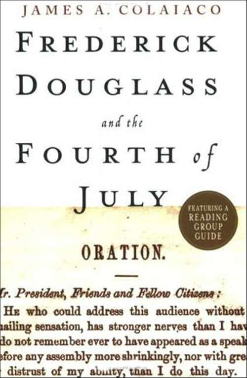 Book cover of Frederick Douglass and the Fourth of July