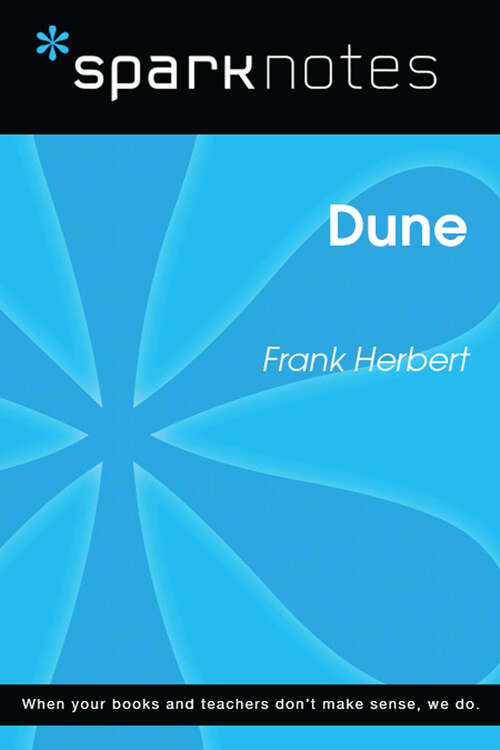 Book cover of Dune (SparkNotes Literature Guide Series)