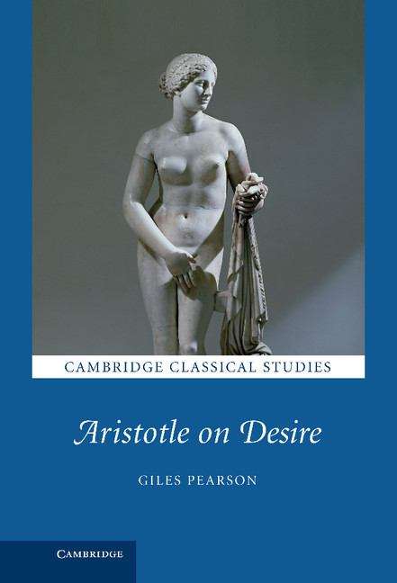 Book cover of Aristotle on Desire