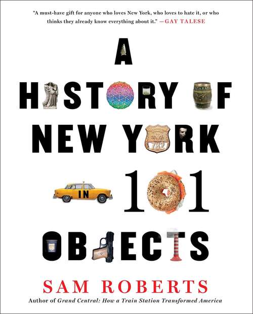 Book cover of A History of New York in 101 Objects