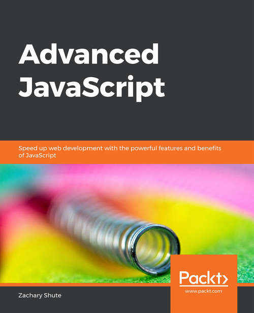 Book cover of Professional Javascript: Speed up web development with the powerful features and benefits of JavaScript