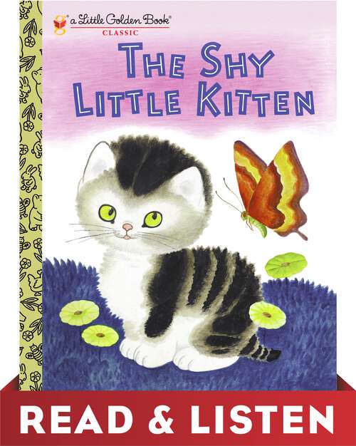 Book cover of The Shy Little Kitten (Little Golden Book)