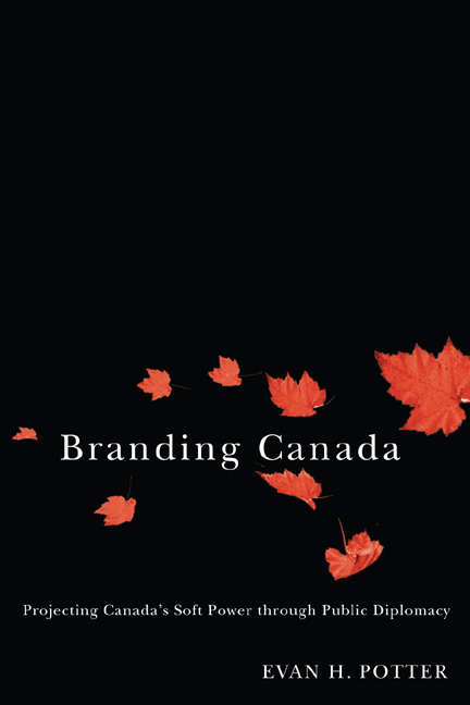 Book cover of Branding Canada