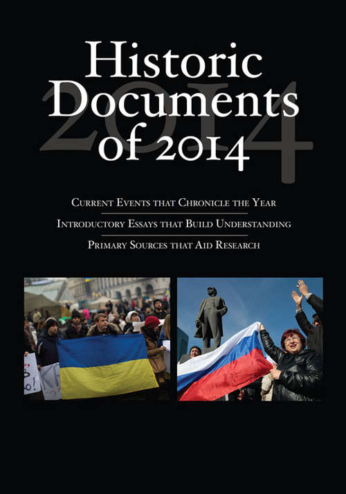 Book cover of Historic Documents of 2014