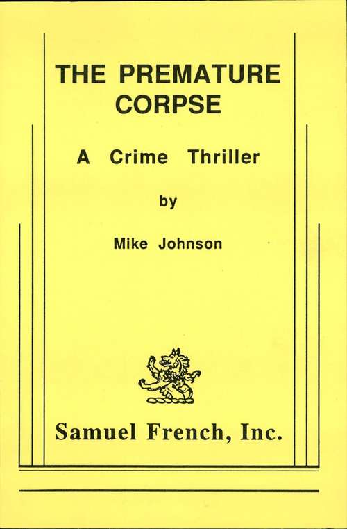 Book cover of Premature Corpse