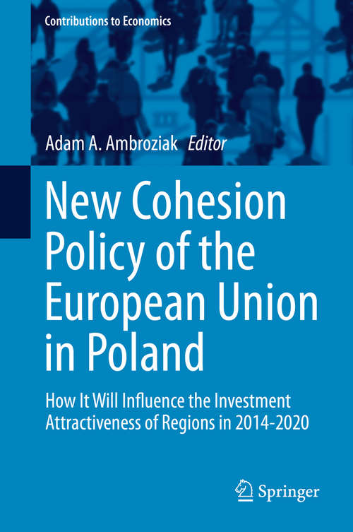 Book cover of New Cohesion Policy of the European Union in Poland