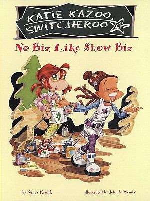 Book cover of No Biz Like Show Biz (Katie Kazoo, Switcheroo #24)