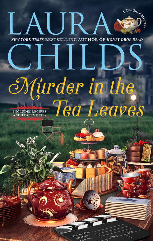 Book cover of Murder in the Tea Leaves (A Tea Shop Mystery #27)