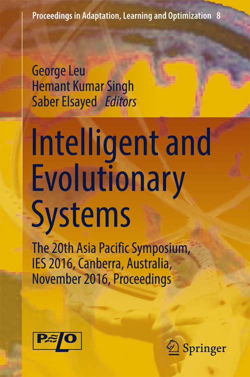 Book cover of Intelligent and Evolutionary Systems