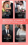Modern Romance Collection Books 1-4: The Italian In Need Of An Heir (cinderella Brides For Billionaires) / Vows To Save His Crown / Claiming His Unknown Son / Her Wedding Night Negotiation (Mills And Boon E-book Collections)