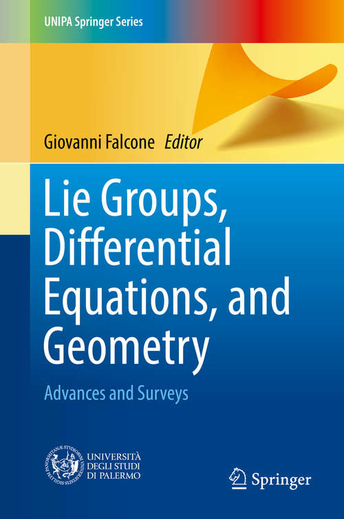 Book cover of Lie Groups, Differential Equations, and Geometry