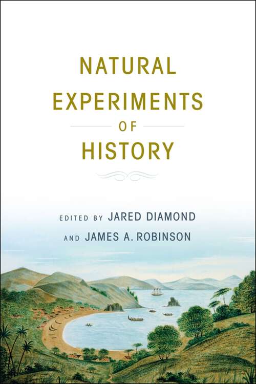 Book cover of Natural Experiments of History