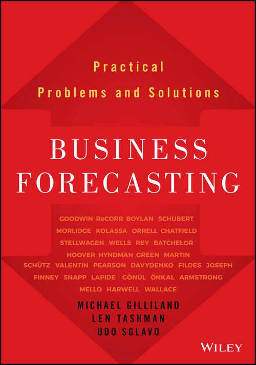 Book cover of Business Forecasting