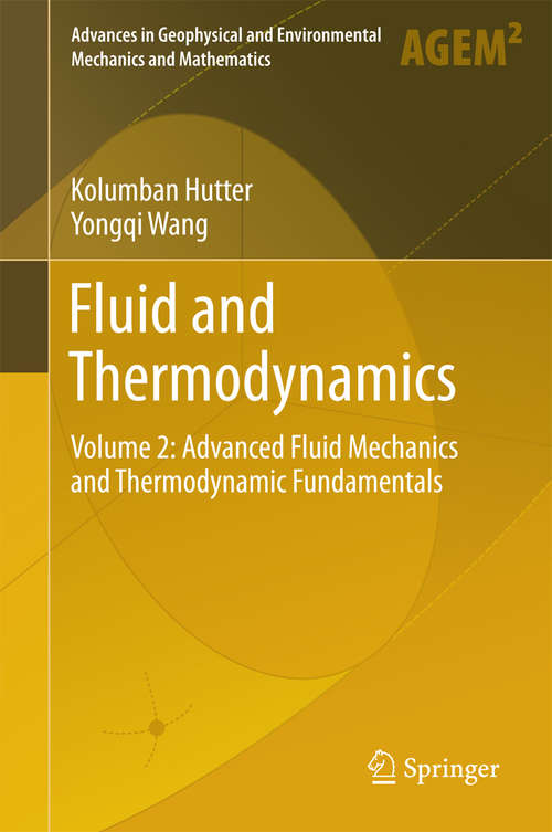 Book cover of Fluid and Thermodynamics